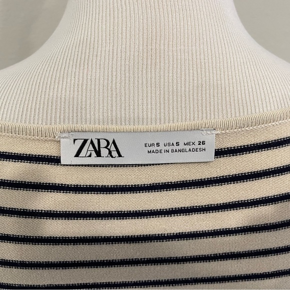Zara | Striped Knit Sweater | Size Small - Picture 4 of 5